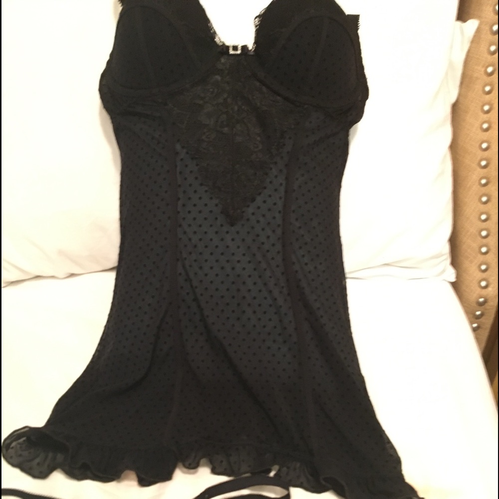 Sexy black teddy from Dillard’s